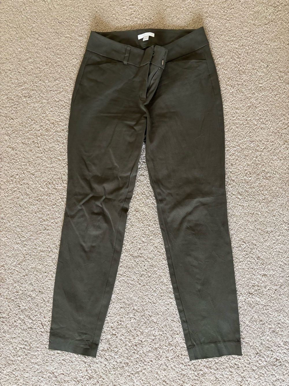 New York & Company Olive Green Women's Pants